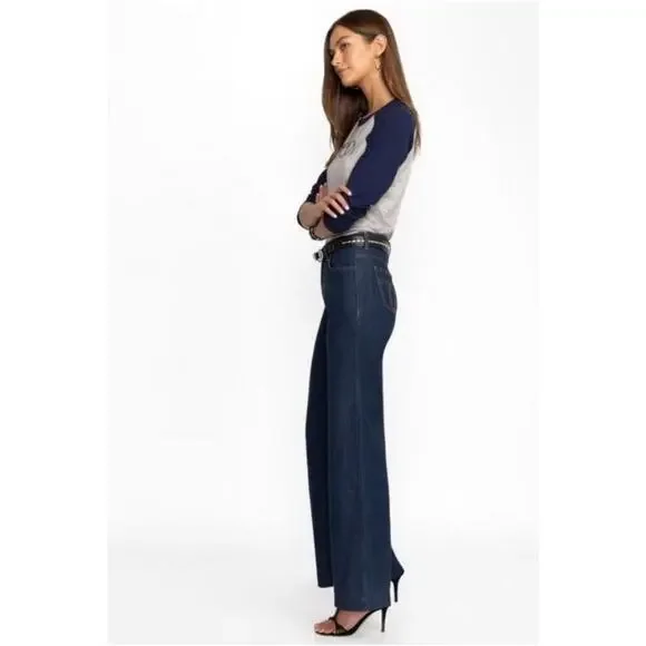 Johnny Was Sasson collaberation LUMIERE WIDE LEG JEAN sz 27 new with tags $198 - Picture 4 of 12
